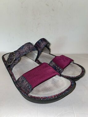 Alegria Keara Water Baby Sandal Magenta & Purple